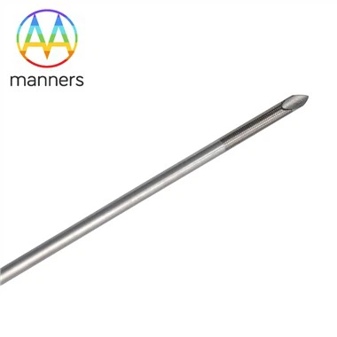 Agulhas de ultrassom com marcação a laser