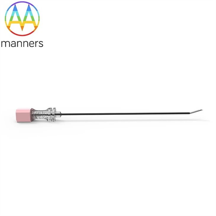 Curved Tip RF Puncture Needle