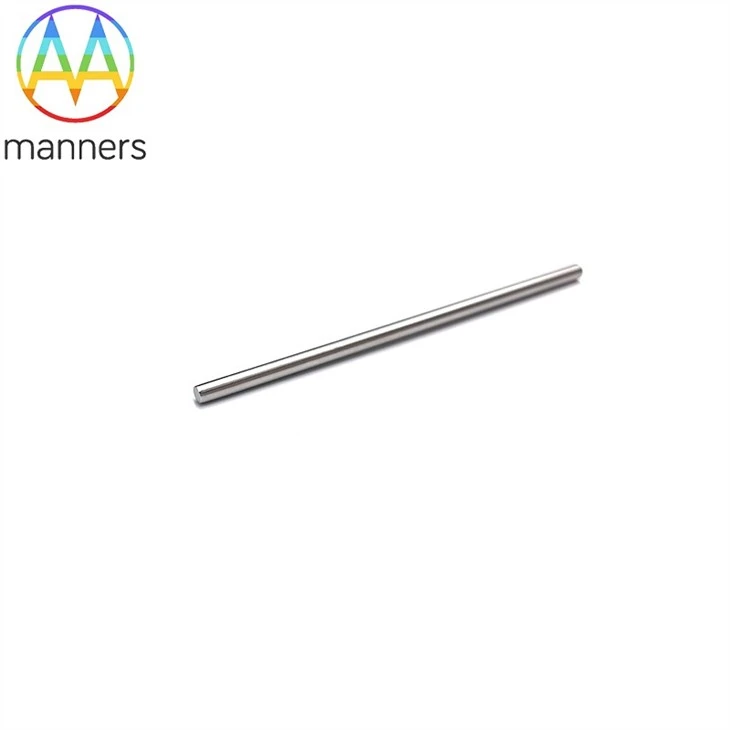 One Closed Flat End Stainless Steel Pipe