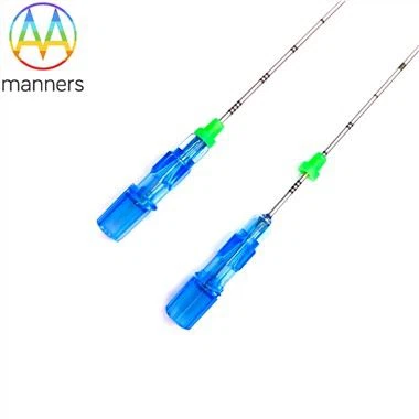 Agulha para implante de semente de braquiterapia 18G 200mm
