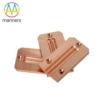 Peças de cobre para usinagem CNC para equipamentos solares