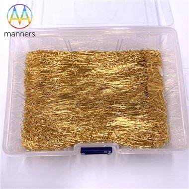 Micro agulha com banho de ouro