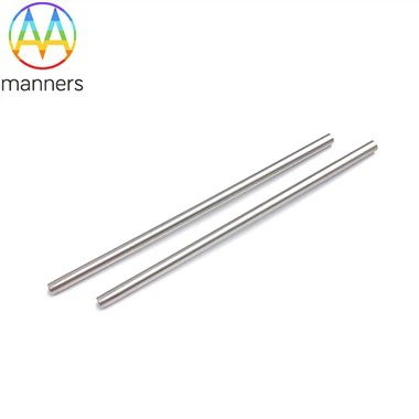 Tubo de aço inoxidável com extremidade plana fechada