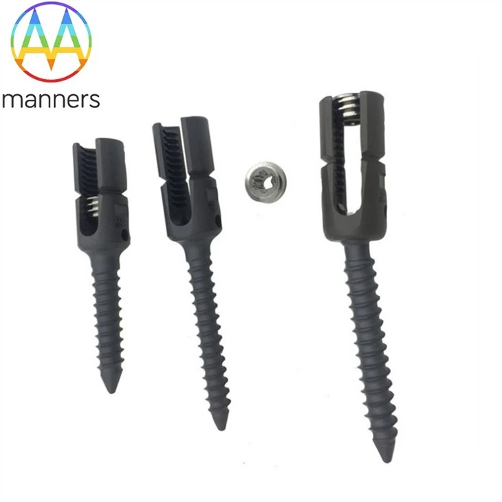 Spine Titanium Monoaxial Pedicle Screws