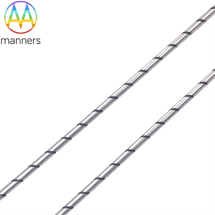 Tubo de hipo corte de laser espiral