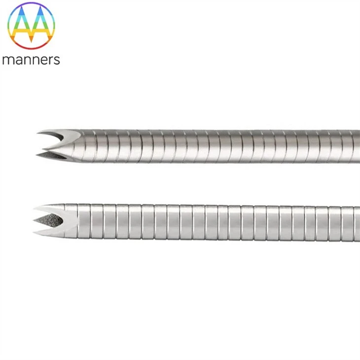 Stainless Steel Black Endoscopic Ultrasound Needle