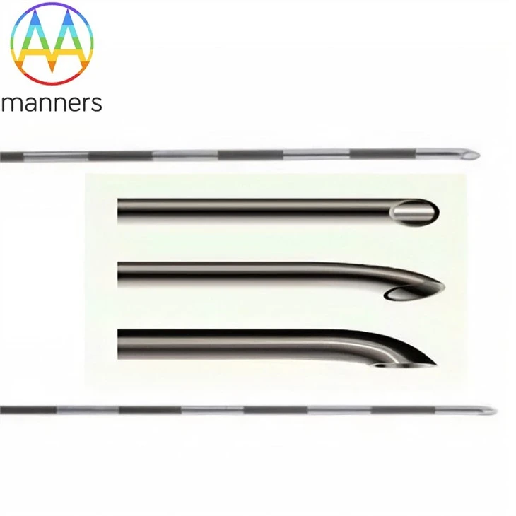 Stainless Steel Tuohy Cannula